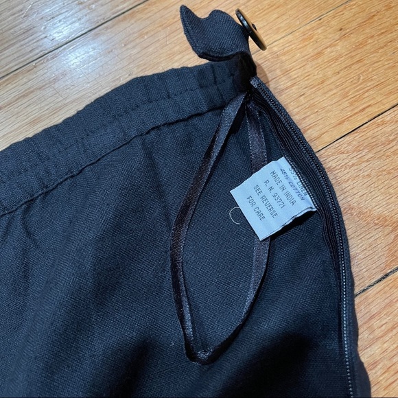 Nouveau Monde by Kaktus Linen Blend Capri Pants Women’s XL Inseam 23” NWT - Picture 5 of 10